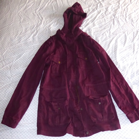 Dark Burgundy Jacket - Picture 1 of 6